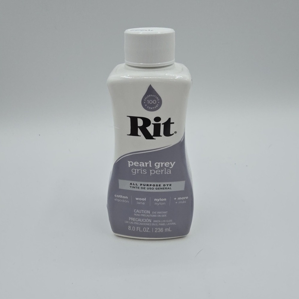 RIT All Purpose Liquid Dye 8 OZ Cotton Wool Silk Linen‎ Rayon Nylon Safe Soft